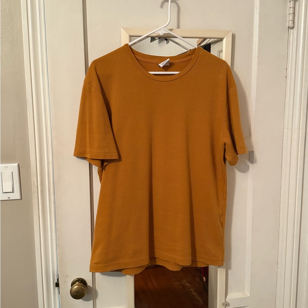 Zara Yellow Short Sleeve Tee